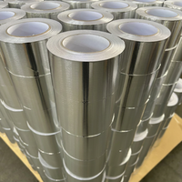 Ruban adhésif en aluminium détectable par les détecteurs de métaux, étanche et ignifuge, pour la réparation de tuyaux, directement de l'usine HVAC
