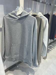 Felpa Unisex in Maglia 380gsm con Logo Personalizzato, Motivo Tinta Unita, Stile Streetwear, Girocollo per la Stagione Autunnale - Product Image 2