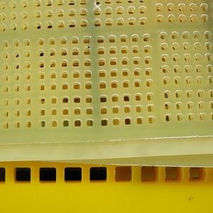 Tuyến tính Polyurethane màn hình <span class=keywords><strong>l</strong></span>ưới cho khai thác mỏ cao chịu mài mòn gân Polyurethane mất nước Màn hình Tấm rung màn hình - Product Image 4