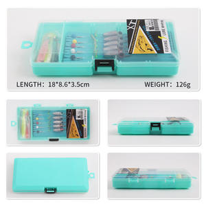 Ytqhxy Aparejo de Pesca Texas Rig con Plomada de 5g 10g, Anzuelo de Bola, Equipo Portátil para Pesca de Lubina al Aire Libre, Uso en Agua Dulce - Product Image 2