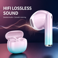 Audífonos TWS Gradient Semi-in-ear, Sonido HiFi sin Pérdidas, Batería de 5-10 Horas, Compactos, Cómodos para Jugar, Baja Latencia, ANC 5.4