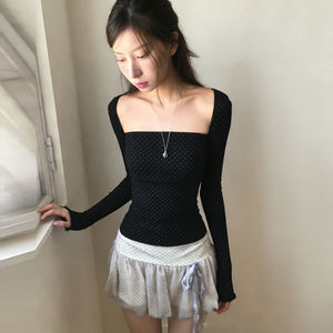 Women Polka Dot Knit Camisole <b>Cardigan</b> Two Piece <b>Set</b> Casual Solid Color <b>Top</b> <b>Set</b> Stylish Versatile Daily Wear - Product Image 5