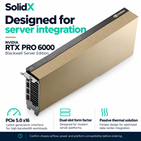 NVIDIA RTX PRO 6000 Blackwell Server Edition 96GB GDDR7 ECC PCIe 5.0 GPU untuk AI dan Komputasi Visual