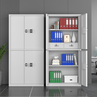 Armoire de classement métallique moderne 2026 avec serrure numérique, prix usine, pour bureau, domicile et administration