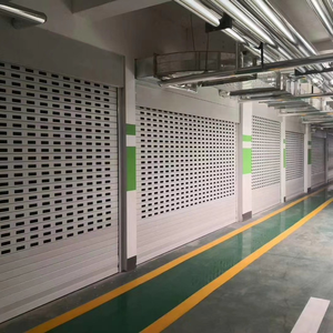 <span class=keywords><strong>Porte</strong></span> de <span class=keywords><strong>garage</strong></span> à enroulement en alliage d'aluminium, antivol, design moderne, résistante au vent, pour usage domestique, fonctionnement <span class=keywords><strong>automatique</strong></span> ou manuel - Product Image 4