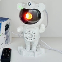 Lampe d'ambiance LED pour chambre à coucher, récemment améliorée, veilleuse d'ambiance laser astronaute coloré