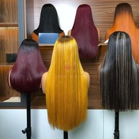 Peluca de Cabello Humano Liso Color Marrón Chocolate, Sin Pegamento, Densidad 250, SDD, Cabello Virgen Vietnamita, Peluca con Frente de Encaje, Precio al por Mayor, Lista para Usar