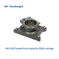 NSH-2160 Pince Euro femelle pour support de chariot coulissant, accessoires de caméra en aluminium de haute qualité, photographie professionnelle