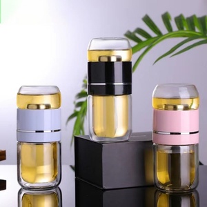 แก้วน้ำชาสแตนเลสสองชั้น 250 มล. พร้อมที่กรองชา เก็บความร้อน/เย็นได้นาน 24 ชั่วโมง ปลอดสาร BPA ป้องกันการรั่วซึม - Product Image 2