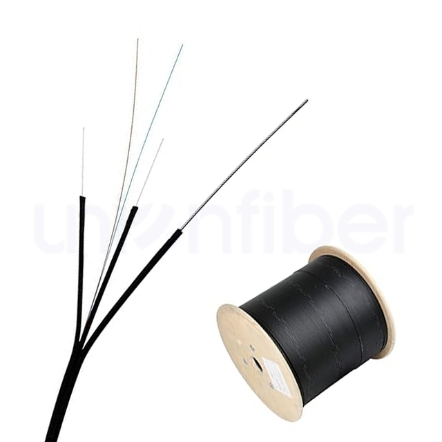 Outdoor FTTH Drop Cable - G657A/G652D, 1/4 Core, 1km/2km, GJYXCH Fiber Optic Cable for Home Fiber Optic