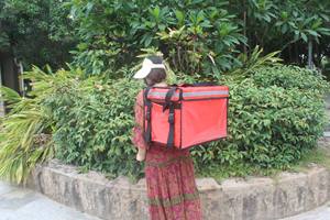 <span class=keywords><strong>Sac</strong></span> de <span class=keywords><strong>livraison</strong></span> de pizza avec logo personnalisé 22/32/48/62L <span class=keywords><strong>sac</strong></span> à dos en polyester thermique isotherme pour vélo refroidisseur en polyester pour moto - Product Image 3