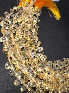 Citrine Beads Citrine Citrine Faceted Oval Shape Beads Citrine Faceted Beads Citrine Oval Beads Citrine Oval Shape Beads - Product Image 4
