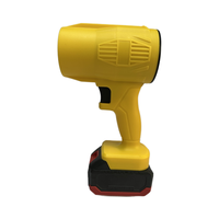 Perceuse à percussion industrielle personnalisable 21V sans balais au lithium, ensemble d'outils électriques en acier inoxydable, outils OEM/ODM jaunes, outil de fixation 13mm