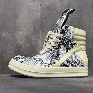 Botas Cortas Modernas de Alta Calidad, Zapatos Planos Unisex a la Moda, Botas de Cuero Genuino, Estilo Casual para Caminar, Zapatos para Hombre - Product Image 4