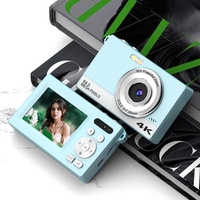 Kamera Digital 4K untuk Pelajar, Zoom 16x, Layar 2,8 inci, Retro, Ramah Pemula, Kampus, Definisi Tinggi, Penggunaan di Rumah, Perjalanan, Ringkas, Baru