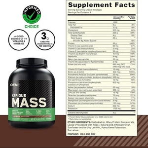 Poudre Protéinée de Supplément Nutritionnel Sportif Hypercalorique <span class=keywords><strong>pour</strong></span> la Récupération Sportive, la Croissance Musculaire et le Soutien Immunitaire – Idéale <span class=keywords><strong>pour</strong></span> le Dropshipping - Product Image 5