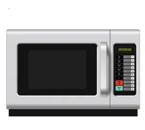 25l commercial 1000 watt microwave oven for restaurant bar use