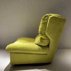 Sillón Individual <span class=keywords><strong>Nórdico</strong></span> ECHOCASA, Estilo Italiano Minimalista, Microfibra Esmerilada, Giratorio, Tipo Nube, Reclinable Informal, Relleno de Plumas de Ganso - Product Image 3