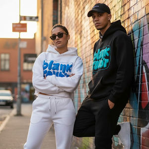 Vente chaude 2025 nouvelle vente en gros LOGO personnalisé de haute qualité hommes surdimensionné vierge Vintage sweats à capuche bouffée impression <span class=keywords><strong>sweat</strong></span>-shirt fabricants - Product Image 2