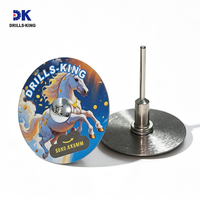 Disque diamanté Drills-King Mini de 50 mm/2 pouces pour carrelage et porcelaine, coupe propre, lame de scie avec tige ronde