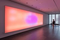 Panneau lumineux LED RGB dynamique personnalisé, panneau décoratif rectangulaire en aluminium haute luminosité pour installation murale et au plafond