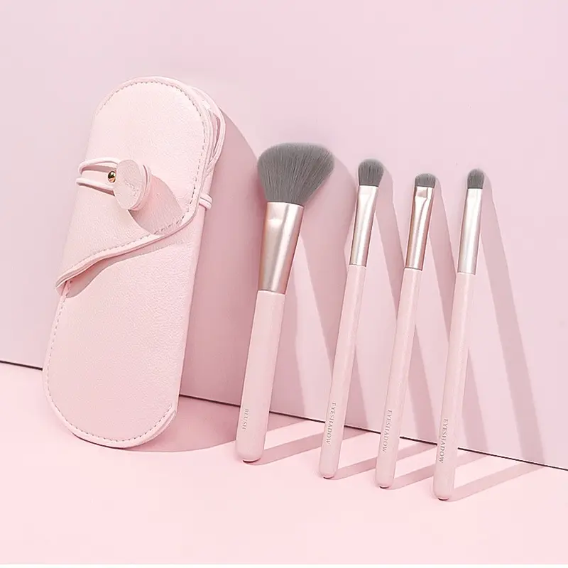 Pink 4PIE Make brush Package Factory Direct Custom Customized Applicator Kawai IGOODCO ONEYIOO