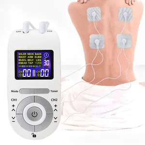 Estimulador muscular Digital, electroterapia de pulso, Unidad de Terapia Tens, masajeador electrónico de pulso Ems