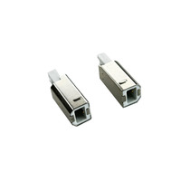 Personalizado USB 2,0 Tipo B Conector de enchufe macho Conector B macho corto