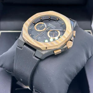 5a יוקרה עסקים אופנה אנלוגי שעון נירוסטה קוורץ נירוסטה עם רצועת כרונוגרף עמיד למים - Product Image 4