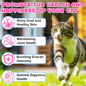 Gouttes de collagène <span class=keywords><strong>pour</strong></span> <span class=keywords><strong>chat</strong></span> Oimmal avec <span class=keywords><strong>biotine</strong></span> et gingembre <span class=keywords><strong>pour</strong></span> la croissance des ongles du <span class=keywords><strong>chat</strong></span>, gouttes <span class=keywords><strong>pour</strong></span> un pelage brillant, complément de collagène <span class=keywords><strong>pour</strong></span> animaux de compagnie, chats - Product Image 6