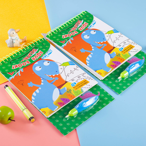Livre d'eau magique Surprise pour enfant, carnet de gribouillage pour garçons et filles, meilleure vente avec <span class=keywords><strong>stylo</strong></span> de <span class=keywords><strong>Doodle</strong></span>, populaire - Product Image 4