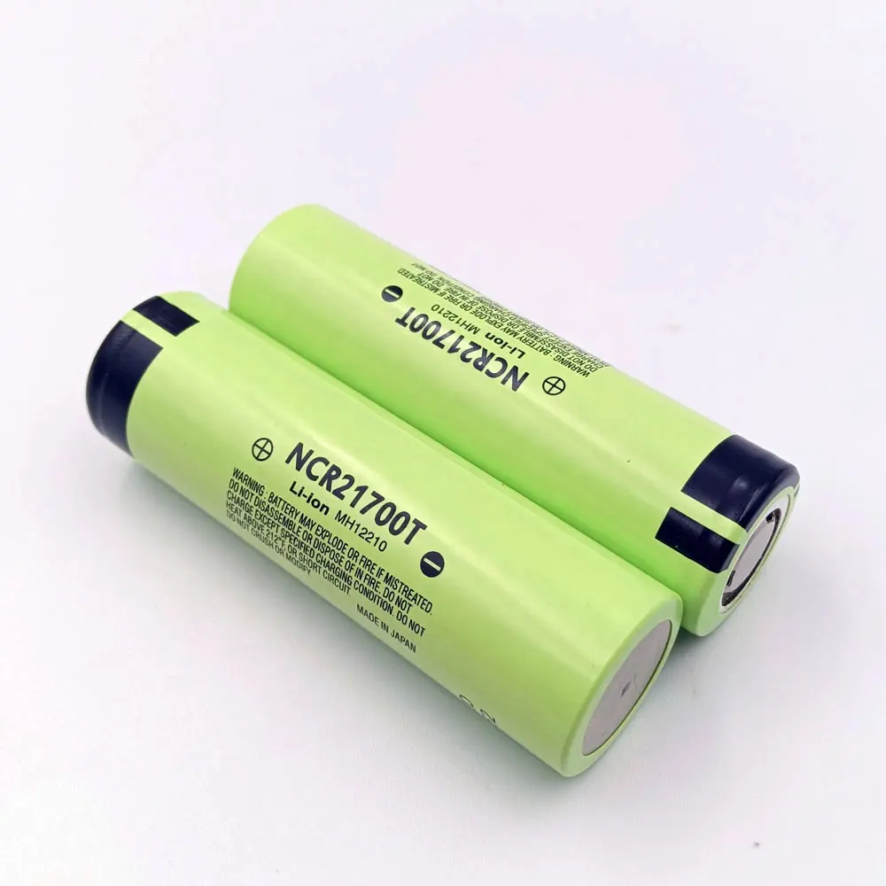 Batteria ricaricabile agli ioni di litio 3.7V 5000mah NCR21700T accumulatori esterni