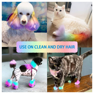 XY fabrique des échantillons gratuits de colorant capillaire naturel pour animaux de compagnie, colorant pour poils de chat et de <span class=keywords><strong>chien</strong></span>, <span class=keywords><strong>peinture</strong></span> en spray pour fourrure d'animaux, crème colorante pour animaux de compagnie - Product Image 2