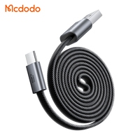 Câble magnétique auto-enroulant Mcdodo 120 6A USB-A vers USB-C 1M ultra-fin plat à charge rapide pour Huawei/OPPO/Samsung/Xiaomi