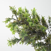 Realistische Lebensechte Künstliche Seiden-Vanilleblume 75cm für Heimdekoration Hochzeit Party Halloween Weihnachten Muttertag Umweltfreundlich