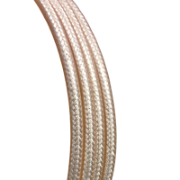 Câble coaxial RG115 50 Ohm, diamètre extérieur 10,5 mm, haute puissance, conducteur en cuivre plaqué argent, double tressage, isolation PTFE, communication/GPS
