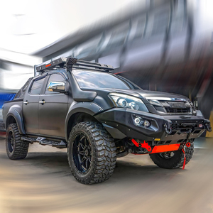 Dongsui แผ่นติดรถยนต์แบบมีสไตล์เพื่อความปลอดภัยสำหรับ Highlander <span class=keywords><strong>Xu</strong></span> HILUX Tundra F150 Raptor - Product Image 4