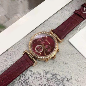 <span class=keywords><strong>Reloj</strong></span> de Pulsera de Cuarzo para Mujer con Logotipo Personalizado, Lujoso, con Moissanita, Esfera de Cristal de Zafiro, Caja de Acero Inoxidable y Correa de Cuero Genuino - Product Image 6