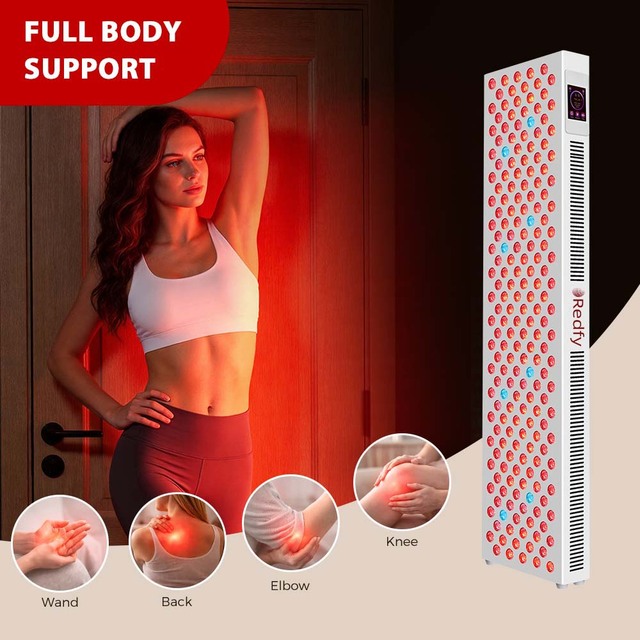 Premium Quality Led Red Light Therapy Desktop Body Near Infrared Lamp Device with 3-Year Warranty