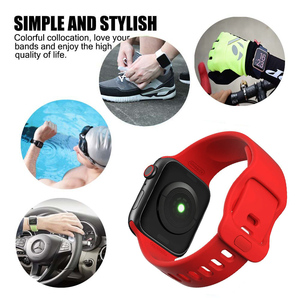 2020 de Sport De Conception De mode de Bande De Montre En Silicone Pour Caoutchouc Bracelet de Montre <span class=keywords><strong>Apple</strong></span> Série <span class=keywords><strong>4</strong></span> 3 40mm 44mm - Product Image 6