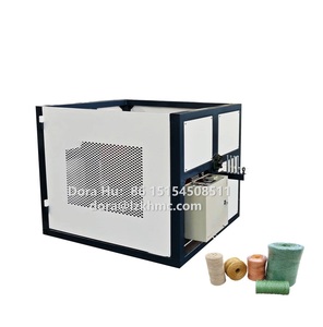 Yüksek hızlı <span class=keywords><strong>PP</strong></span> rafya filmi ambalaj ipi halat biriktirme Twister ve sarıcı makinesi/satılık plastik rafya iplik girişi Twister - Product Image 6