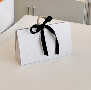 Wholesale One-piece in stock high-end luxurious wooden <b>ring</b> ribbon hand-held gift box logo paper box as souvenir packaging box - Product Image 4