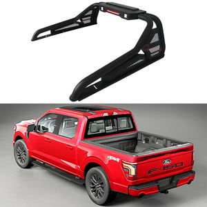 บาร์ม้วนเก็บ4X4สำหรับโตโยต้าเหล็กท่อคู่อเนกประสงค์สีดำ - Product Image 1