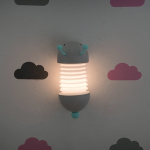 Wholesale Cute Cartoon Animal USB LED Night <b>Light</b> White/Pink 3000K Dimmable ABS+PC Modern <b>Small</b> Lamp for Bedroom - Product Image 3