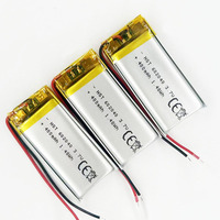 Batterie au lithium polymère 1000~3000mAh 3.7V pour lampe anti-moustiques, jouet électrique, lampe de camping, haut-parleur, batterie souple