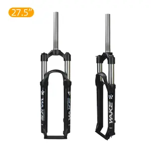 MTB Front Fork 26/27.5/29 Inch Aluminum Alloy Mountain Bicycle Shock Absorber Front Fork WAKE Front Fork