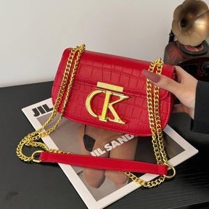 Xiaoxiangfeng Diamond Fashion Chain Shoulder Bag Bolsas De Luxo Para Mulheres Summer New Crossbody Small Shoulder Square Bag - Product Image 1
