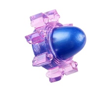 Condón Vibrador de Cristal, Anillo para Pene, Anillos para el Pene