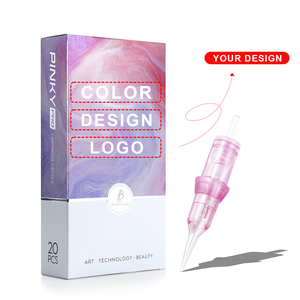 Kartrid Jarum Tato Microblading Profesional Premium <span class=keywords><strong>Biomaser</strong></span> OEM Universal 1RL 3RL 5RL untuk Riasan Permanen - Product Image 1