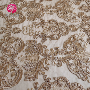 HT-TC-ER047Elevate thiết lập bảng của bạn với Dây Ren Thêu bảng vải - Product Image 4